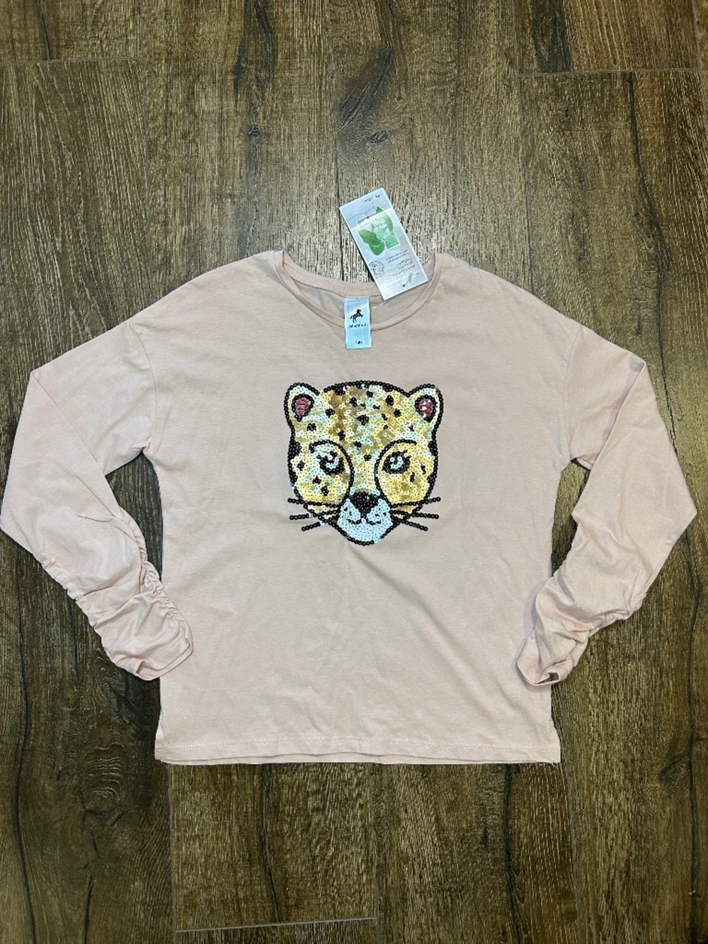 NWT Palomino 100% organic cotton size 140 Long sleeve shirt Top